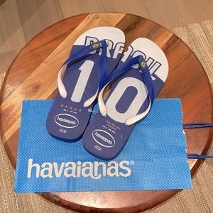Havaianas Brand New Brazil flip flops / slippers